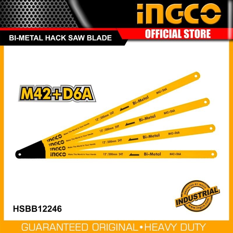 Bi-Metal Hacksaw Blade Set HSBKT12185 | Origin China - Ingco Pakistan ...