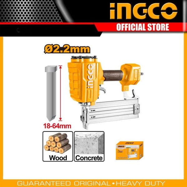 Air concrete nailer ACN18641 | Company: INGCO | Origin: China