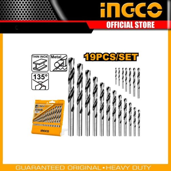 HSS twist drill bits set AKDB1195 | Company: INGCO | Origin: China
