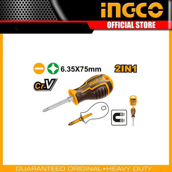 2 In 1 screwdriver set AKISD0202 | Company: INGCO | Origin: China