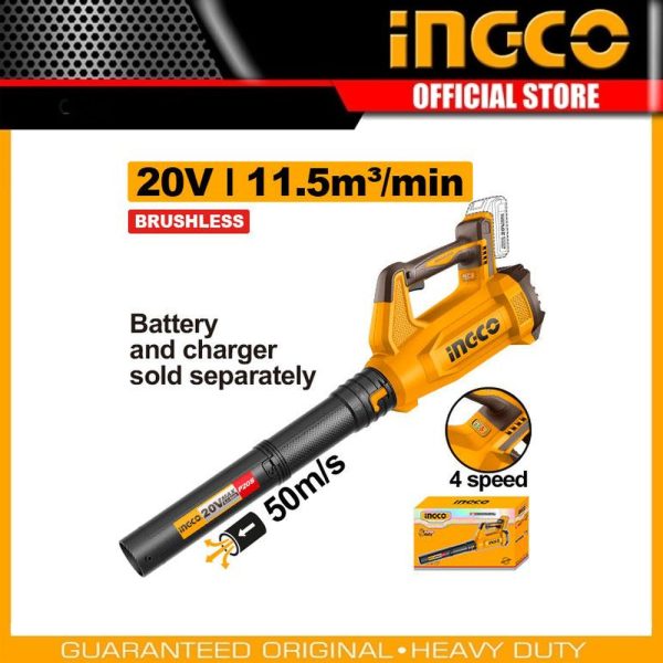Cordless blower CABLI20508 | Company: INGCO | Origin: China