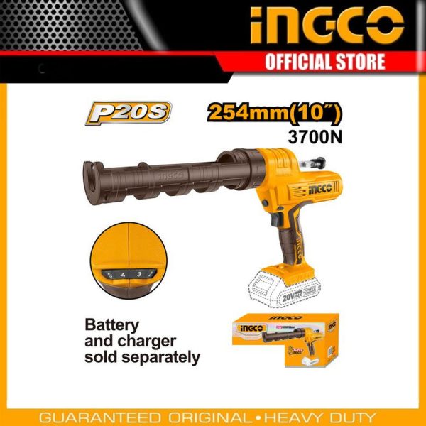 Cordless caulking gun CCGLI2001 | Company: INGCO | Origin: China