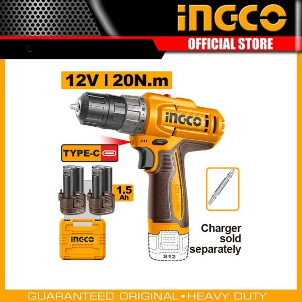 Cordless drill CDLI12206 | Company: INGCO | Origin: China