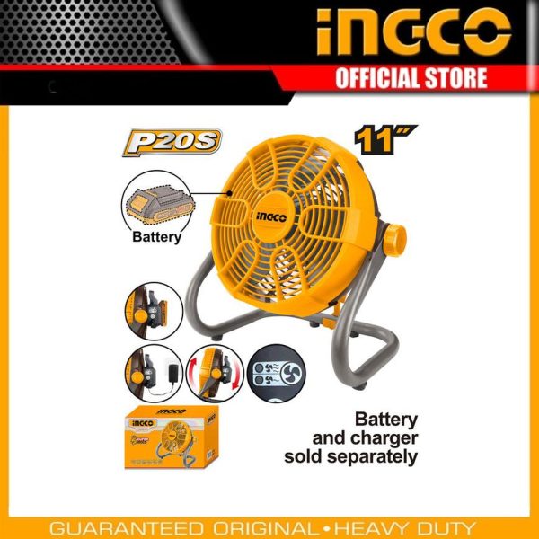 Cordless fan CFALI2002 | Company: INGCO | Origin: China