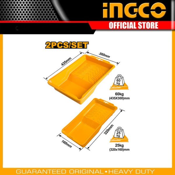 2 Pcs paint tray set CHPTT435105 | Company: INGCO | Origin: China