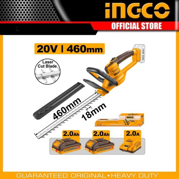 Cordless hedge
trimmer CHTLI20462 | Company: INGCO | Origin: China