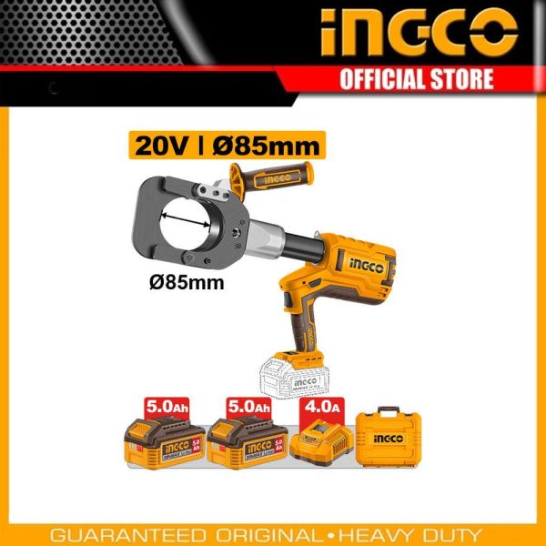 Cordless hydraulic
cable cutter CRCLI2005 | Company: INGCO | Origin: China