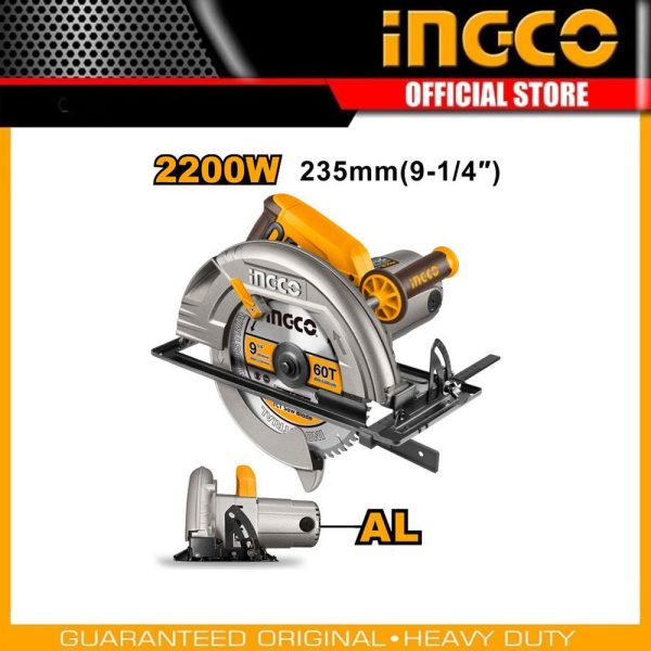 Circular saw CS2358 | Company: INGCO | Origin: China