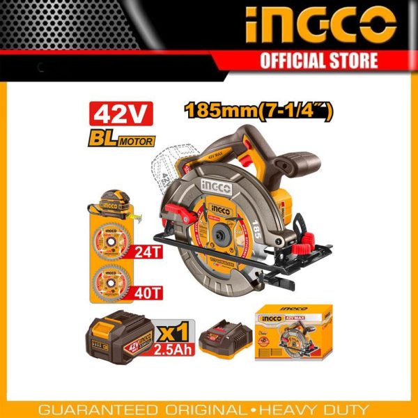 Cordless circular saw CSLI4218511 | Company: INGCO | Origin: China