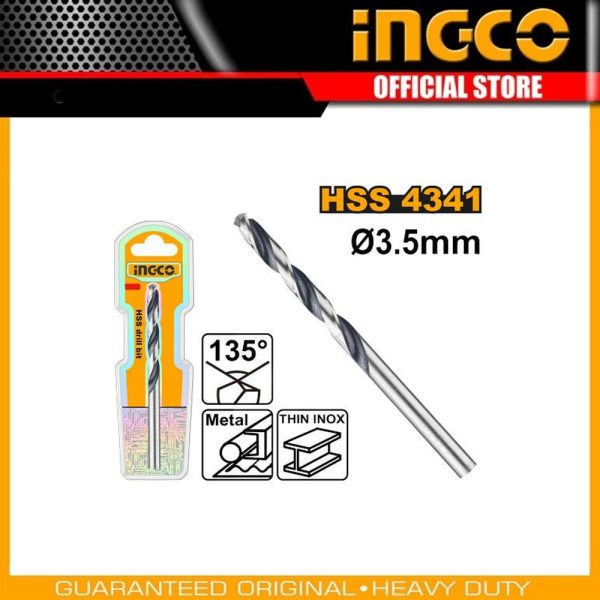 4341 HSS drill bit DBT1200354 | Company: INGCO | Origin: China