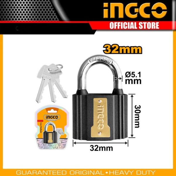 Iron padlock DIPL0301 | Company: INGCO | Origin: China