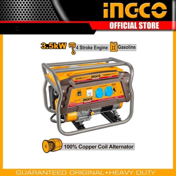 Gasoline generator GE35006 | Company: INGCO | Origin: China