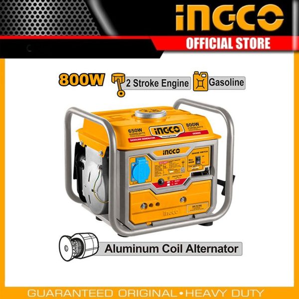 Gasoline generator GE8005 | Company: INGCO | Origin: China
