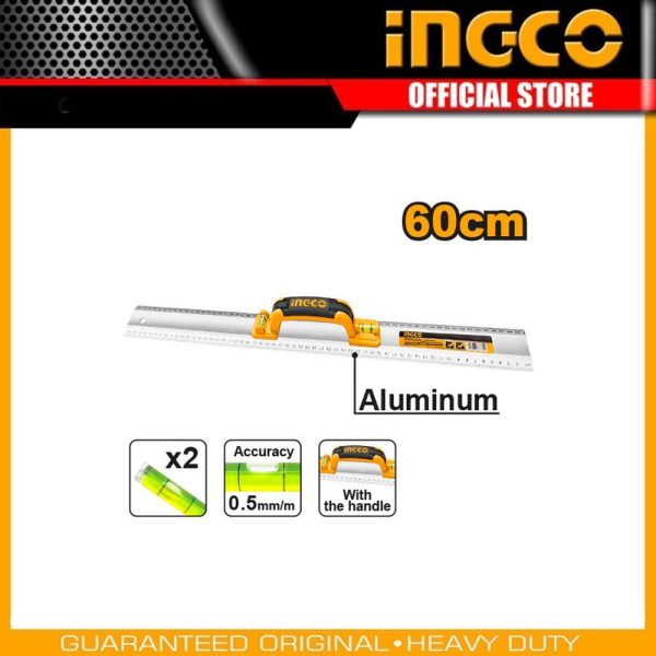 Aluminum Ruler HAR01060 | Company: INGCO | Origin: China