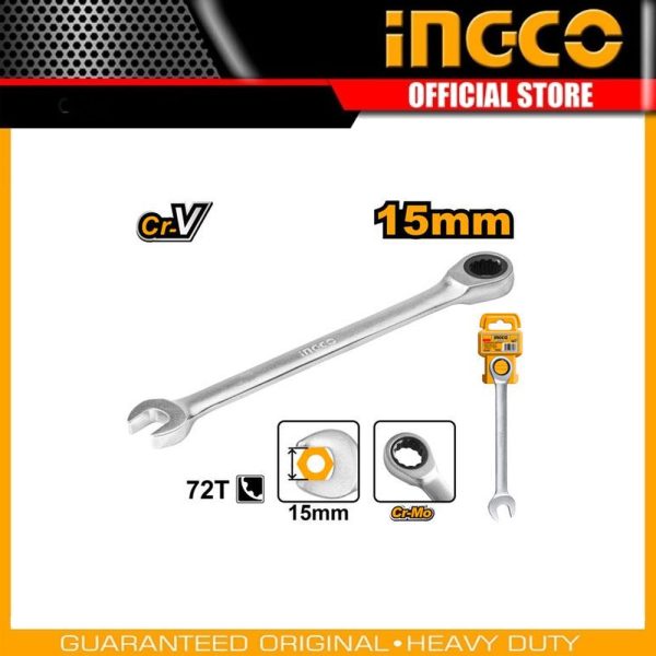 Ratchet spanner HCSPAR151 | Company: INGCO | Origin: China