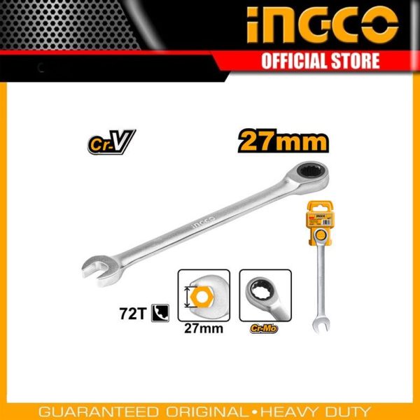 Ratchet spanner HCSPAR271 | Company: INGCO | Origin: China