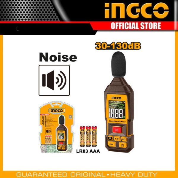 Digital sound
level meter HETSL031 | Company: INGCO | Origin: China