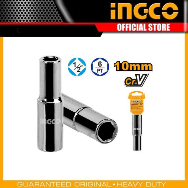 1/2" Deep hexagonal
socket HHAST12103L | Company: INGCO | Origin: China