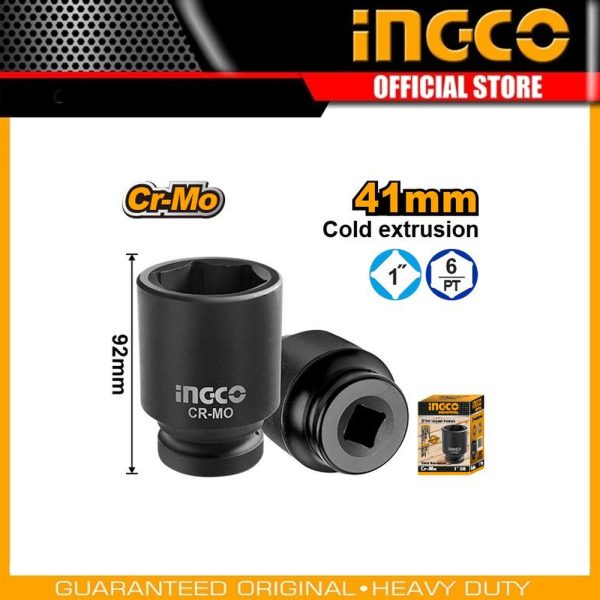1"DR. Impact socket HHIS0141L | Company: INGCO | Origin: China