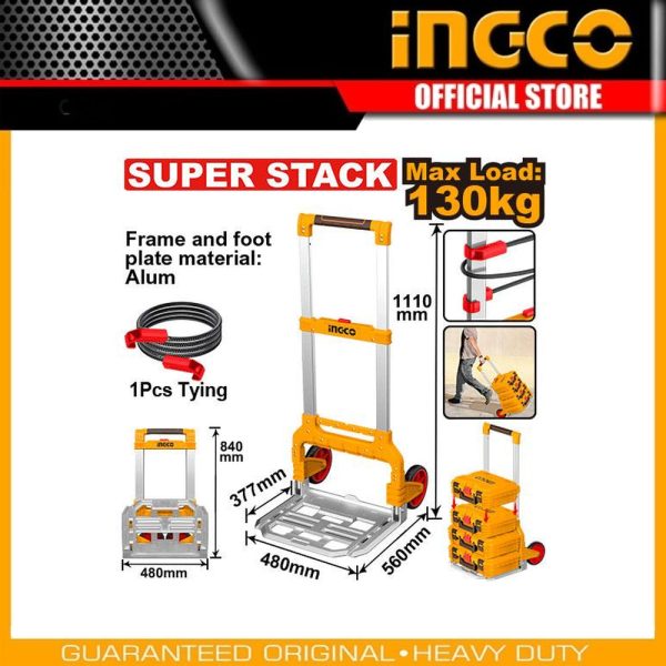 Foldable hand truck HHWB61201 | Company: INGCO | Origin: China