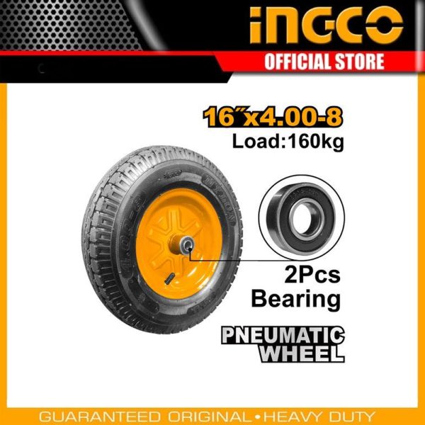 Pneumatic wheel HHWEL410P | Company: INGCO | Origin: China