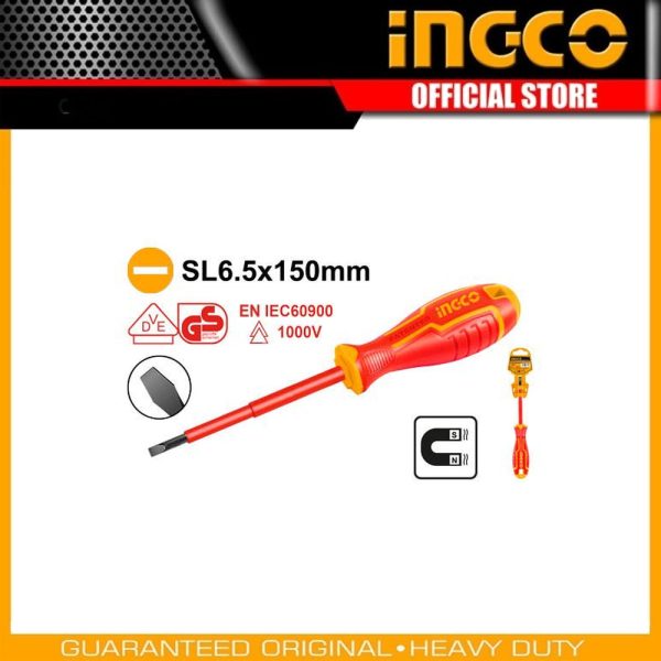 Insulated screwdriver HISD816150 | Company: INGCO | Origin: China