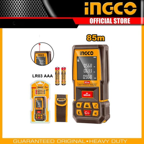 Laser distance
detector HLDD07085 | Company: INGCO | Origin: China