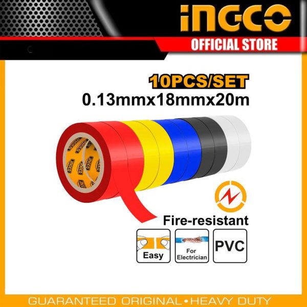 PVC insulating tape HPET1013 | Company: INGCO | Origin: China