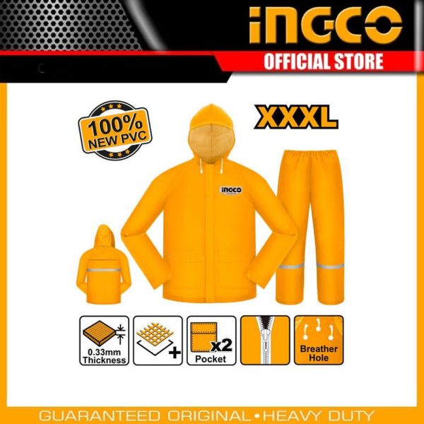 Rain suit HRCTSKT031.XXX
L | Company: INGCO | Origin: China