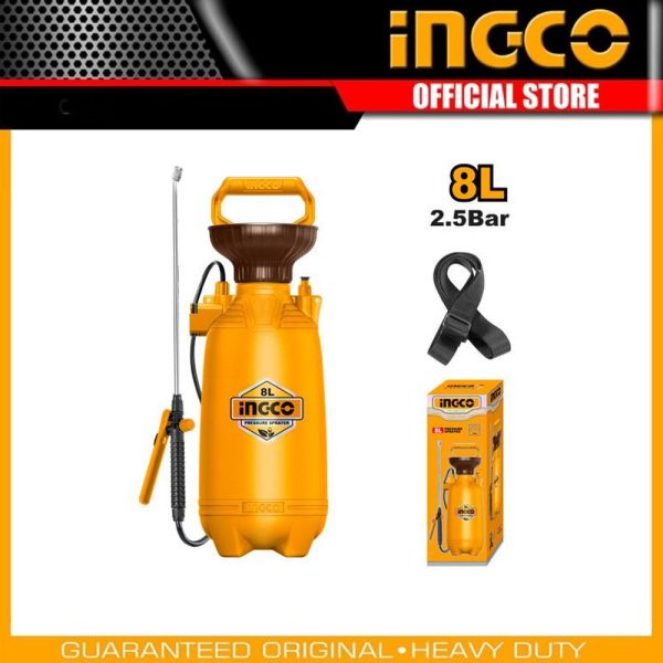 Pressure sprayer HSPP30802 | Company: INGCO | Origin: China