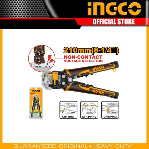 Intelligent voltage-
detecting stripper HWSP102429 | Company: INGCO | Origin: China