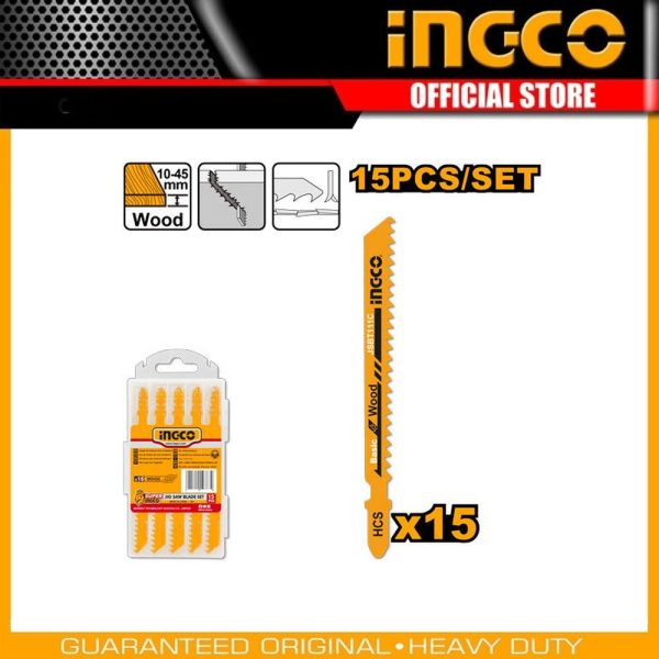 Jig saw blade set JBT15111C | Company: INGCO | Origin: China