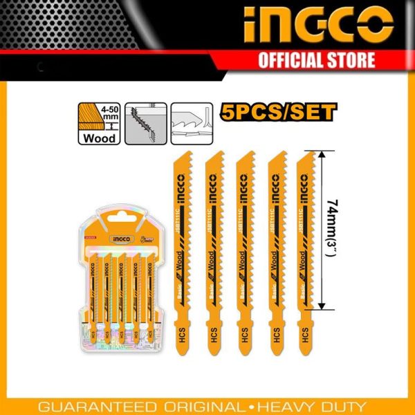 Jig saw blade for wood JSBT111C | Company: INGCO | Origin: China