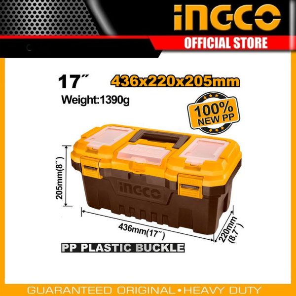 17" Plastic tool box PBX1701 | Company: INGCO | Origin: China