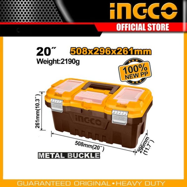 20" Plastic tool box PBX2002 | Company: INGCO | Origin: China
