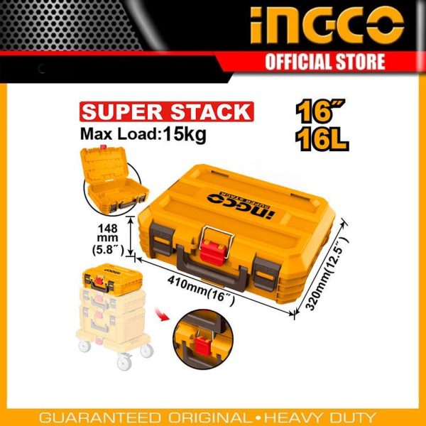 16" Stackable Tool
Box PBXS101 | Company: INGCO | Origin: China