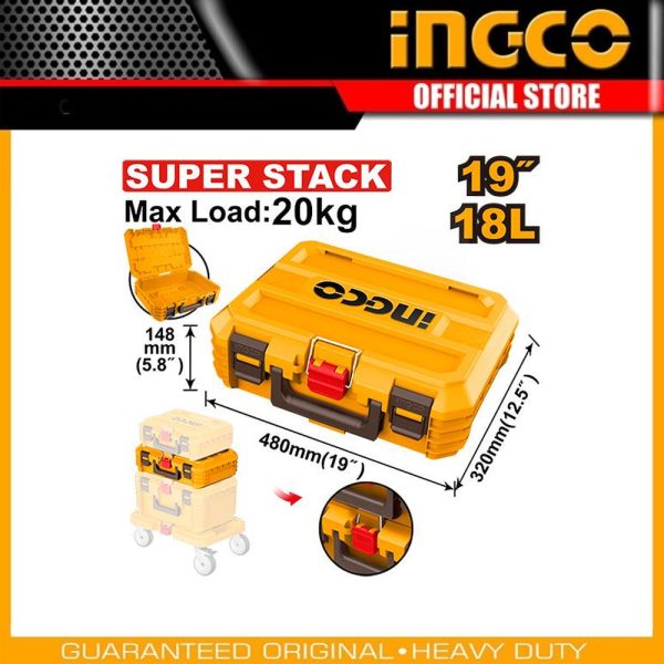 19" Stackable Tool
Box PBXS102 | Company: INGCO | Origin: China