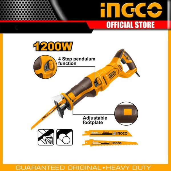 Reciprocating saw RS12001 | Company: INGCO | Origin: China