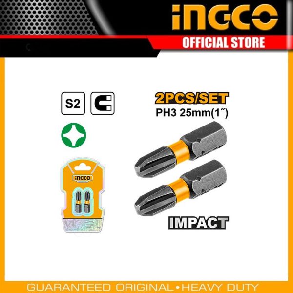 Impact screwdriver
bits SDBIM71PH325 | Company: INGCO | Origin: China