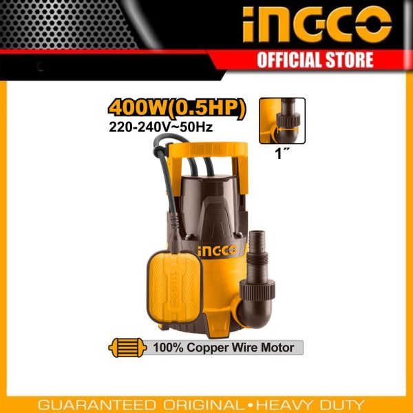 Submersible pump SPC4008 | Company: INGCO | Origin: China