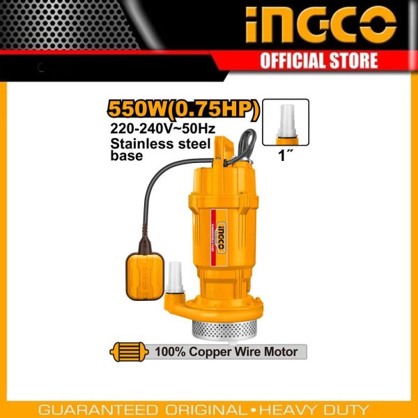 Submersible pump SPC5508 | Company: INGCO | Origin: China