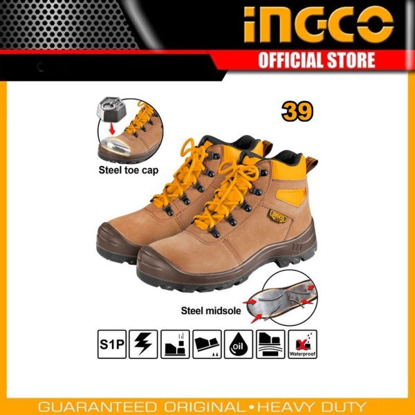 Safety boots SSH02S1P.39 | Company: INGCO | Origin: China