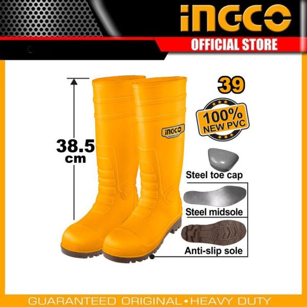 Safety boots SSH092S1P.39 | Company: INGCO | Origin: China