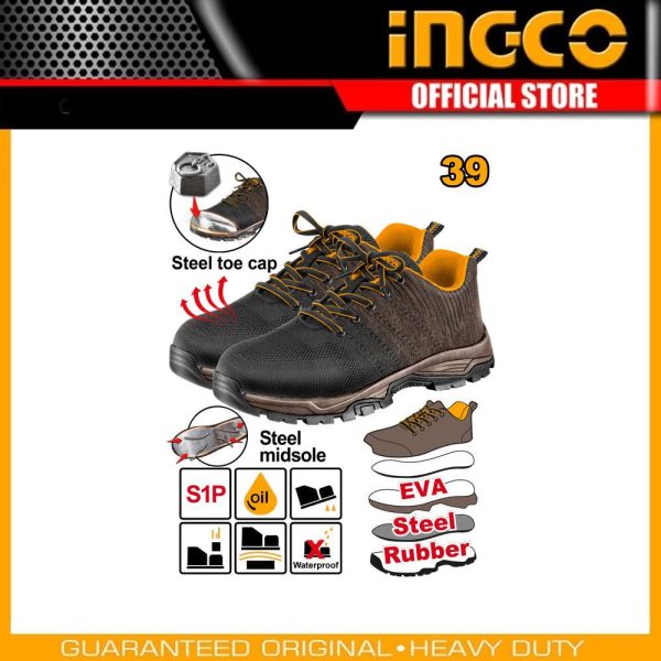 Safety boots SSH82S1P.39 | Company: INGCO | Origin: China