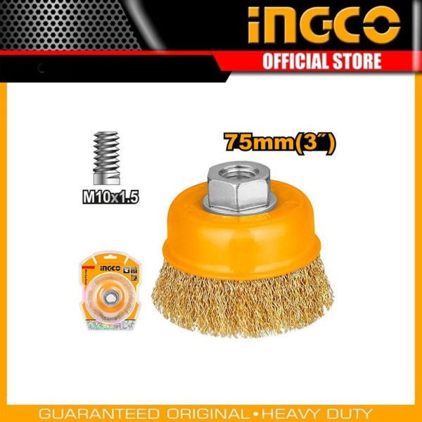 Wire cup brush WB10752 | Company: INGCO | Origin: China